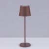 Hnědá kovová nabíjecí stolní LED lampa Nova Luce Seina -fv-interier-25