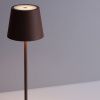 Hnědá kovová nabíjecí stolní LED lampa Nova Luce Seina -fv-interier-25