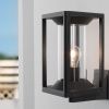Antracitově šedé kovové venkovní nástěnné světlo Nova Luce Loeve -fv-interier-25
