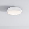 Bílé kovové venkovní stropní LED světlo Nova Luce Oliver 27 cm -fv-interier-25