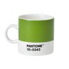 Zelený porcelánový hrnek Pantone Green 15-0343 120 ml