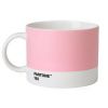 Světle růžový porcelánový hrnek Pantone Light Pink 182 475 ml