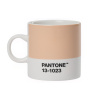 Světle oranžový porcelánový hrnek Pantone Peach Fuzz 13-1023 120 ml