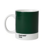 Tmavě zelený porcelánový hrnek Pantone Dark Green 3435 375 ml