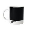 Černý porcelánový hrnek Pantone Black 419 375 ml