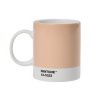 Světle oranžový porcelánový hrnek Pantone Peach Fuzz 13-1023 375 ml