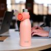 Korálově růžová nerezová termoláhev Loop 500 ml -fv-interier-25