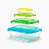 Sada čtyř skleněných dóz na potraviny Nest Glass Storage -fv-interier-25