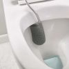 Bílo-stříbrná nerezová WC štětka Flex Steel -fv-interier-25