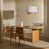 Bílé stínidlo Kave Home Erna 60 cm -fv-interier-25