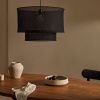 Černé lněné stínidlo Kave Home Mariela 60 cm -fv-interier-25