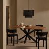 Černé lněné stínidlo Kave Home Mariela 60 cm -fv-interier-25