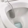 Bílo-šedá plastová WC štětka Flex -fv-interier-25