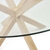 Skleněný jídelní stůl Kave Home Argo 150 cm s přírodní kovovou podnoží -fv-interier-25