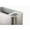 Stříbrno-bílý nerezový stojan na mycí prostředky Surface Sink Tidy -fv-interier-25