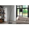 Černá kovová stojací lampa Angel Cerdá No. 8064, 214 cm -fv-interier-25