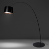 Černá kovová stojací lampa Angel Cerdá No. 8064, 214 cm -fv-interier-25