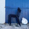 Muškátově šedá kovová zahradní židle Fermob Luxembourg