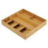 Organizér na příbory DrawerStore Compact Bamboo 40 x 38,5 cm