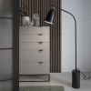 Černá kovová stojací lampa Angel Cerdá No. 8051, 147 cm -fv-interier-25