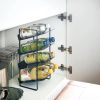Černý kovový stojan na láhve Yamazaki Tower 40 cm -fv-interier-25