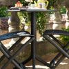 Červený plastový zahradní stůl Spritz 60,5 cm -fv-interier-25