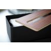 Černý kovový box na ubrousky Yamazaki Rin 26 x 13 cm -fv-interier-25
