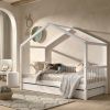 Bílá zásuvka k posteli Vipack Forrest 195 x 94 cm -fv-interier-25