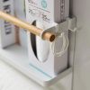 Bílý kovový magnetický držák na roli kuchyňských utěrek Yamazaki Tosca 32 cm s poličkou -fv-interier-25
