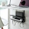 Černý kovový organizér na kabely Yamazaki Smart 43 x 11,5 cm -fv-interier-25