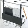 Černý kovový organizér na kabely Yamazaki Smart 43 x 11,5 cm -fv-interier-25