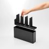 Černý kovový kuchyňský stojan Yamazaki Tower 30 x 6,8 cm -fv-interier-25