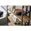 Černý kovový úložný box Yamazaki Rin 22 cm -fv-interier-25