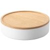 Bílý kovový úložný box Yamazaki Rin II. 22 cm