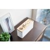 Bílý plastový třípatrový úložný box Yamazaki Rin 24 x 8 cm -fv-interier-25