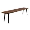 Hnědá lavice DUTCHBONE Alagon 180 cm