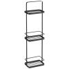 Černý kovový stojan Yamazaki Tower 67 cm