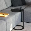 Černý dubový odkládací stolek Teo 40 cm -fv-interier-25