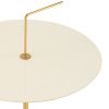 Bílo-zlatý kovový odkládací stolek J-line Sides 30 cm -fv-interier-25