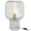Skleněná stolní lampa J-line Gasina 29 cm