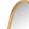 Zlaté závěsné zrcadlo J-line Absor 73 x 35 cm -fv-interier-25