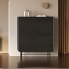 Černá dubová komoda Aurora 110 x 41 cm -fv-interier-25