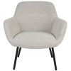 Béžové bouclé lounge křeslo WLL DUDE -fv-interier-25
