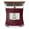 Malá vonná svíčka Woodwick, Black Cherry