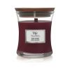 Malá vonná svíčka Woodwick, Black Cherry