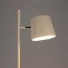 Béžová kovová stojací lampa ZUIVER BUCKLE HEAD 150 cm -fv-interier-25