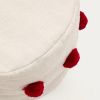 Béžovo-červený puf Kave Home Manua 40 cm -fv-interier-25