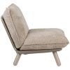 Béžové čalouněné lounge křeslo ZUIVER LAZY SACK