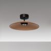Hnědé skleněné stropní LED světlo Nova Luce Polifemo 40 cm -fv-interier-25