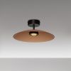 Hnědé skleněné stropní LED světlo Nova Luce Polifemo 40 cm -fv-interier-25